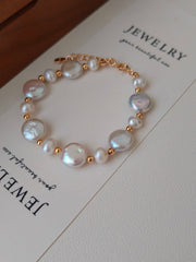 Baroque Pearl Bracelet | The Aethels