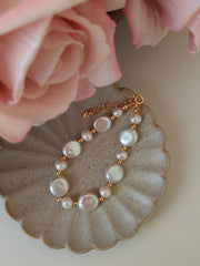 Baroque Pearl Bracelet | The Aethels