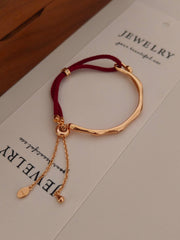 Braided 18K Gold Bracelet