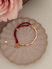 Braided 18K Gold Bracelet