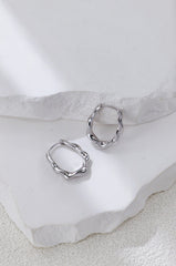 S925 Silver Hoop Earrings