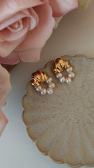 Retro Pearl Earrings