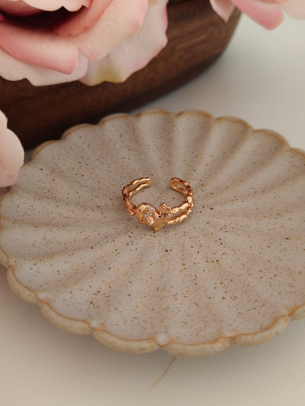 The Aethels Heart-shape Ring