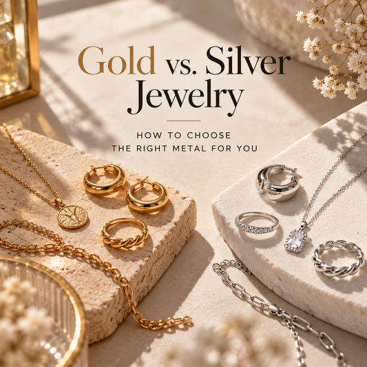 Gold vs. Silver Jewelry: How to Choose the Right Metal for You