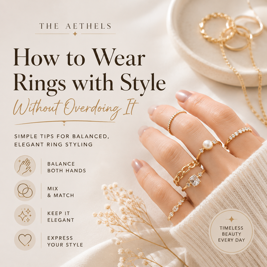How to Wear Rings with Style Without Overdoing It