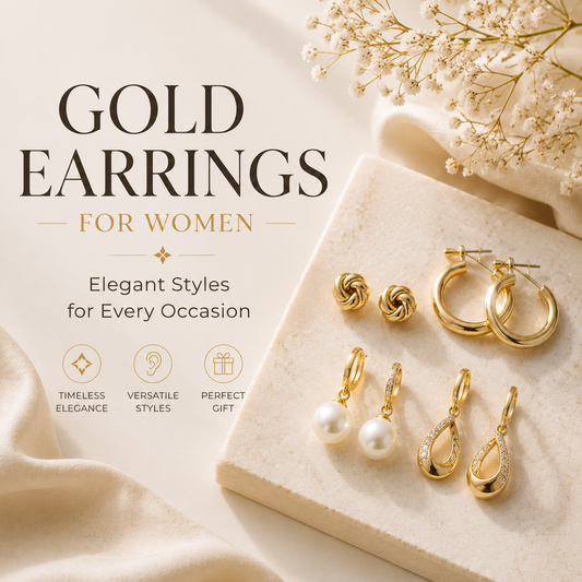 Gold Earrings for Women: Elegant Styles for Every Occasion