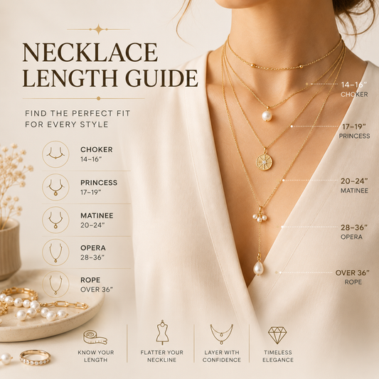 Necklace Length Guide: Find the Perfect Fit for Every Style