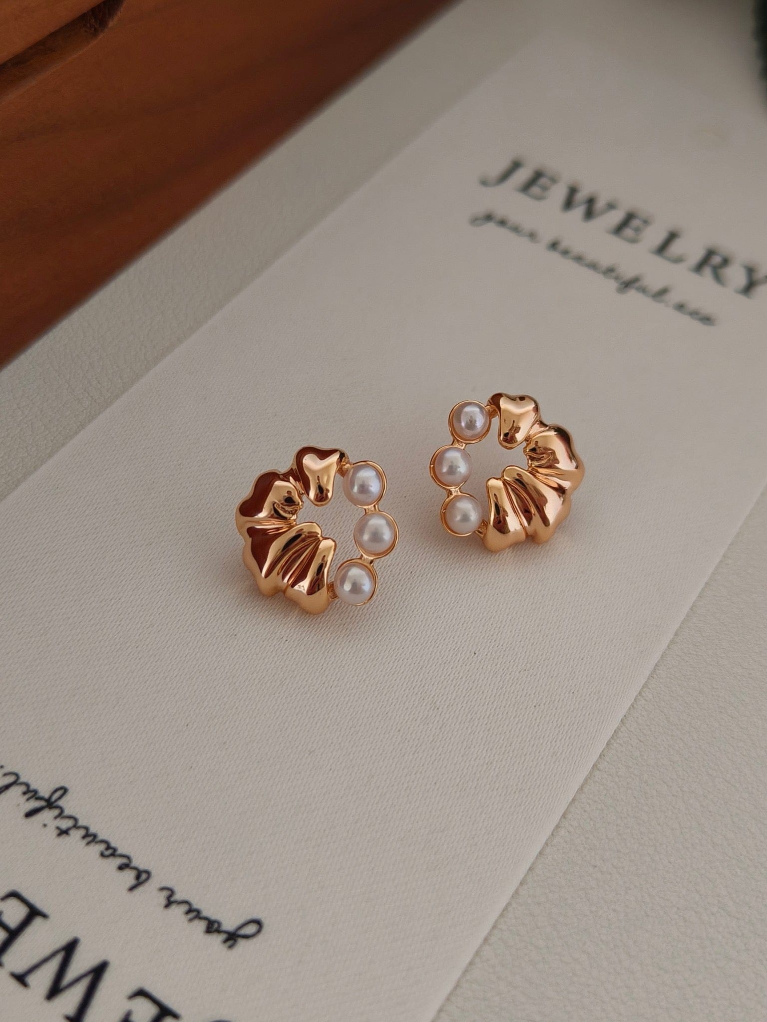 Retro Pearl Earrings | The Aethels