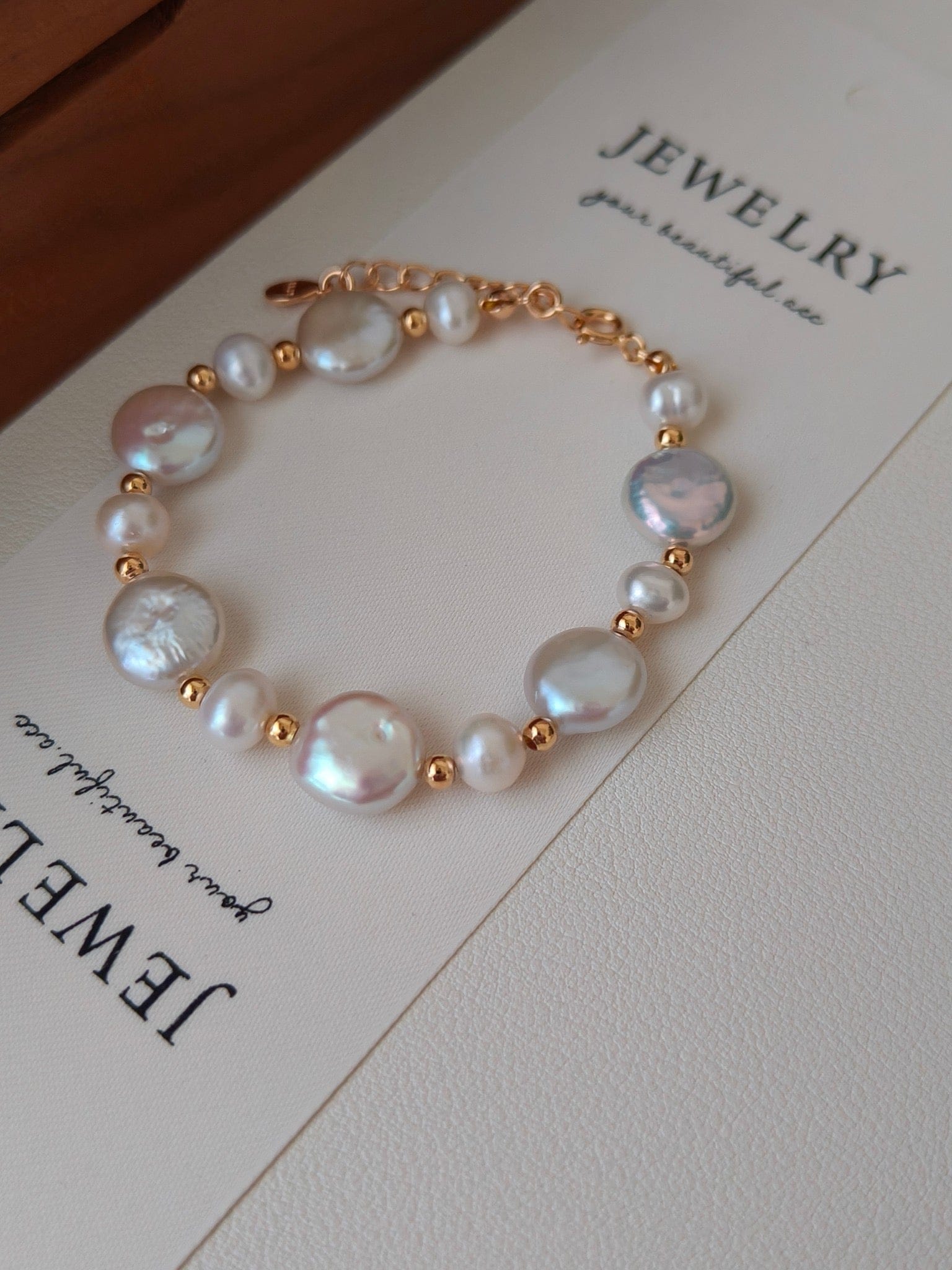Baroque Pearl Bracelet | The Aethels
