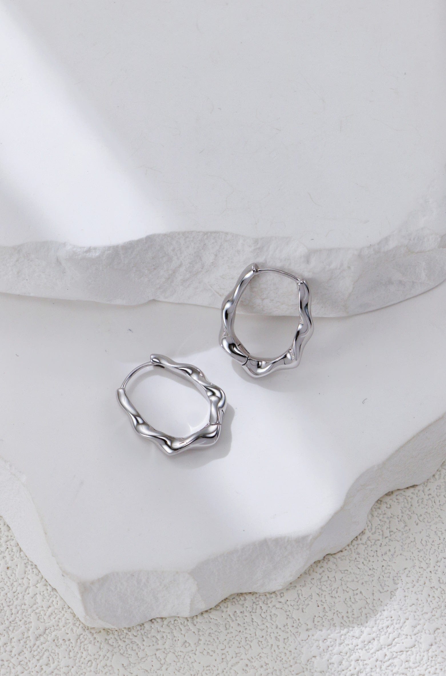 S925 Silver Hoop Earrings
