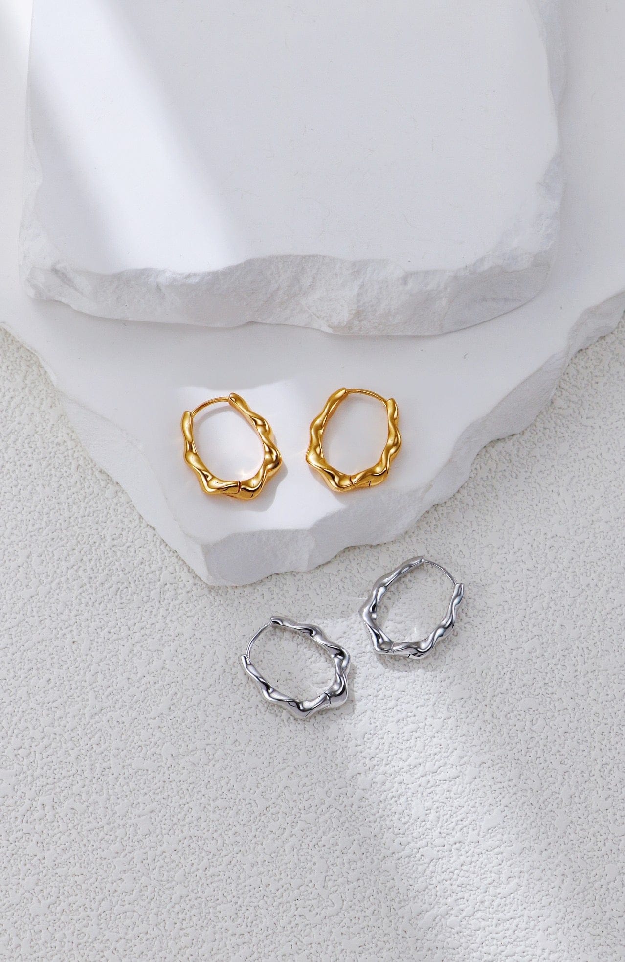 S925 Silver Hoop Earrings